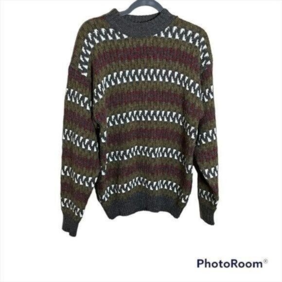 Vintage McGregor Mens Size Large Grandpa Sweater 80's - Picture 1 of 4